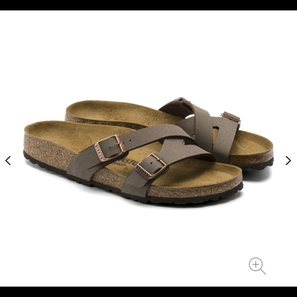 Birkenstock Yao Mocha NIB 38